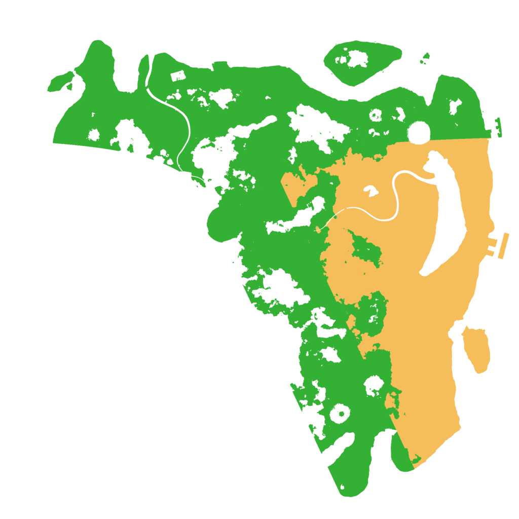 Biome Rust Map: Procedural Map, Size: 4000, Seed: 362558045