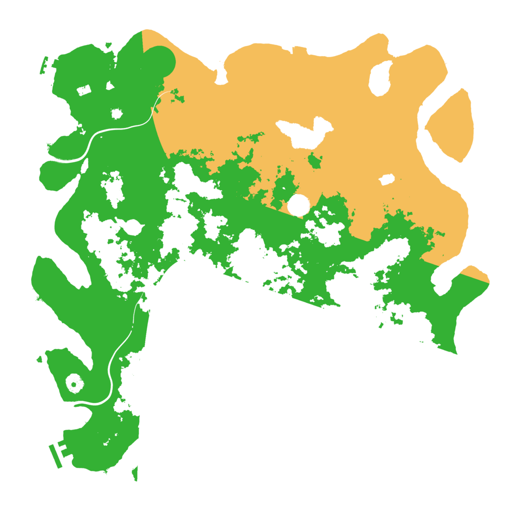 Biome Rust Map: Procedural Map, Size: 4250, Seed: 764834