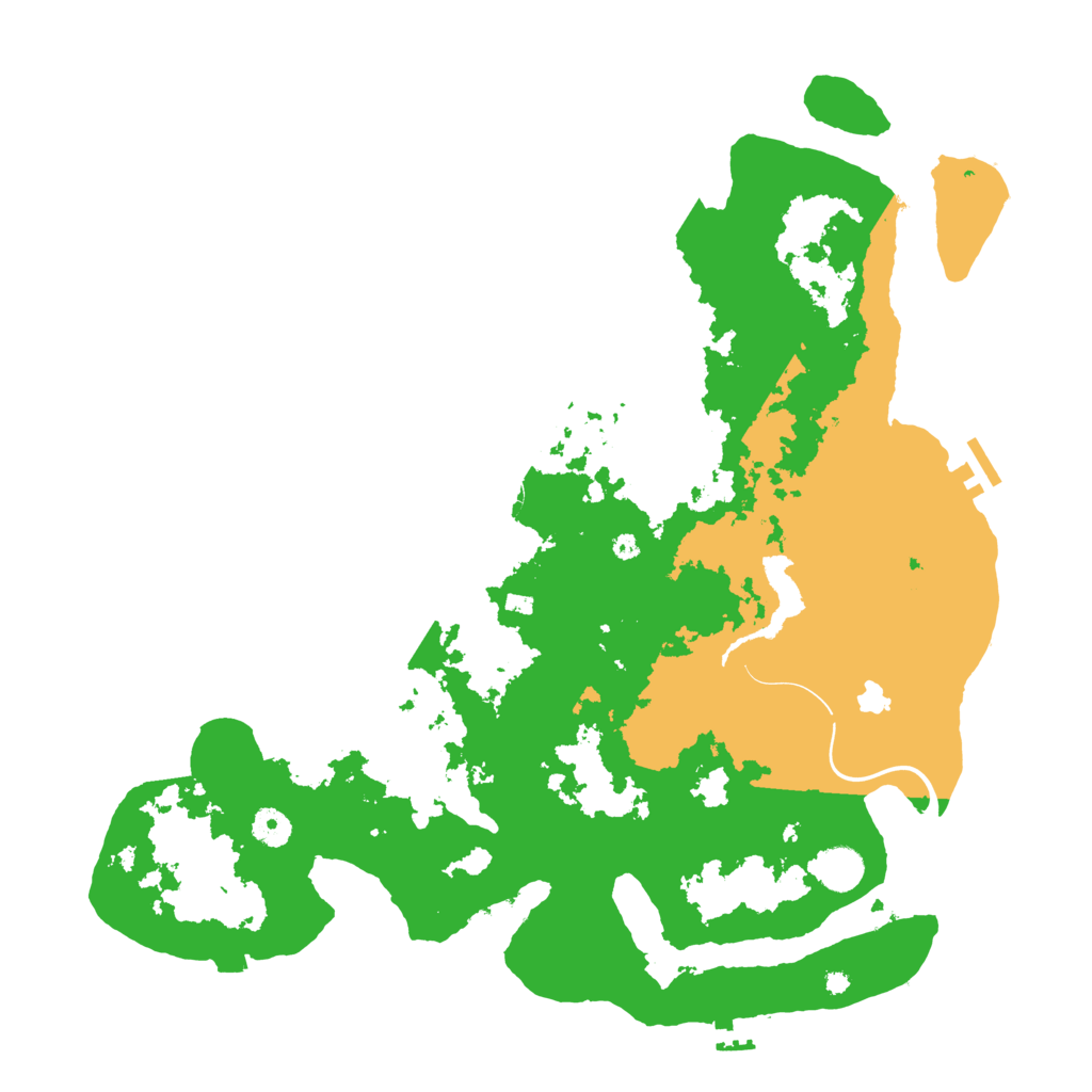 Biome Rust Map: Procedural Map, Size: 4250, Seed: 1205529914