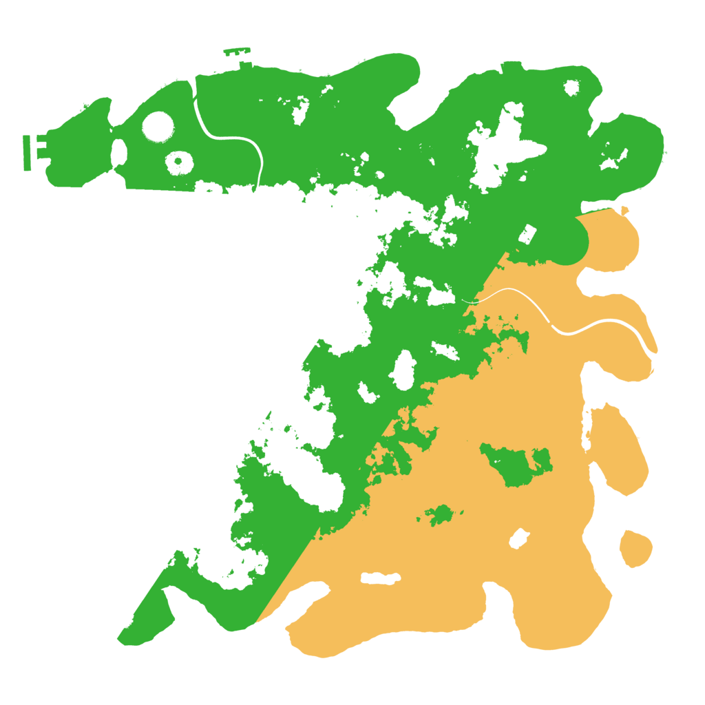 Biome Rust Map: Procedural Map, Size: 4000, Seed: 1925926757