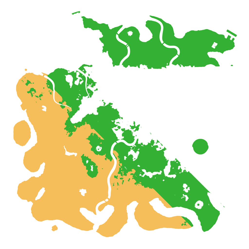Biome Rust Map: Procedural Map, Size: 4500, Seed: 1844623021