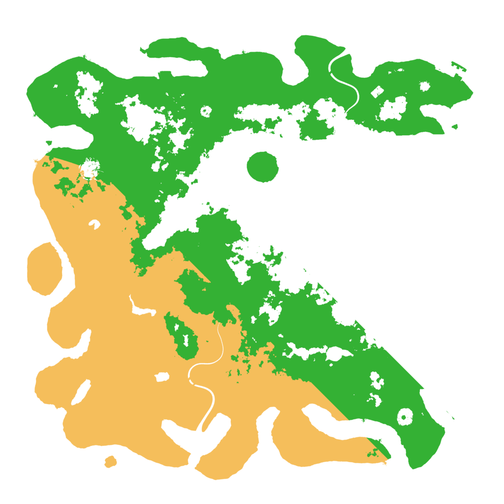 Biome Rust Map: Procedural Map, Size: 4500, Seed: 1844623021