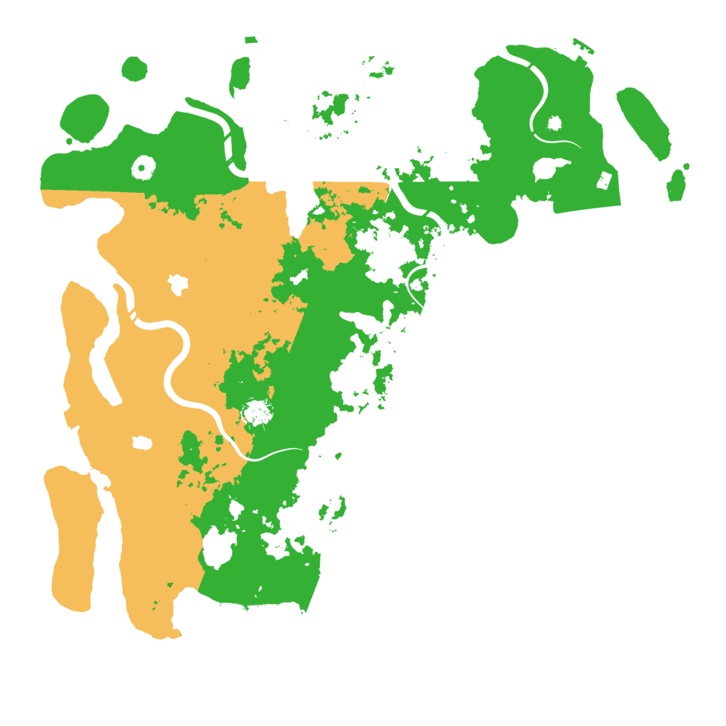 Biome Rust Map: Procedural Map, Size: 4500, Seed: 330426771