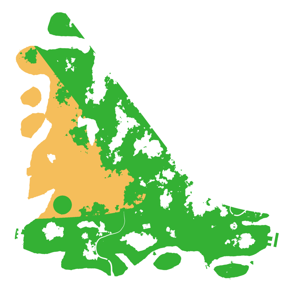 Biome Rust Map: Procedural Map, Size: 4250, Seed: 1030557864