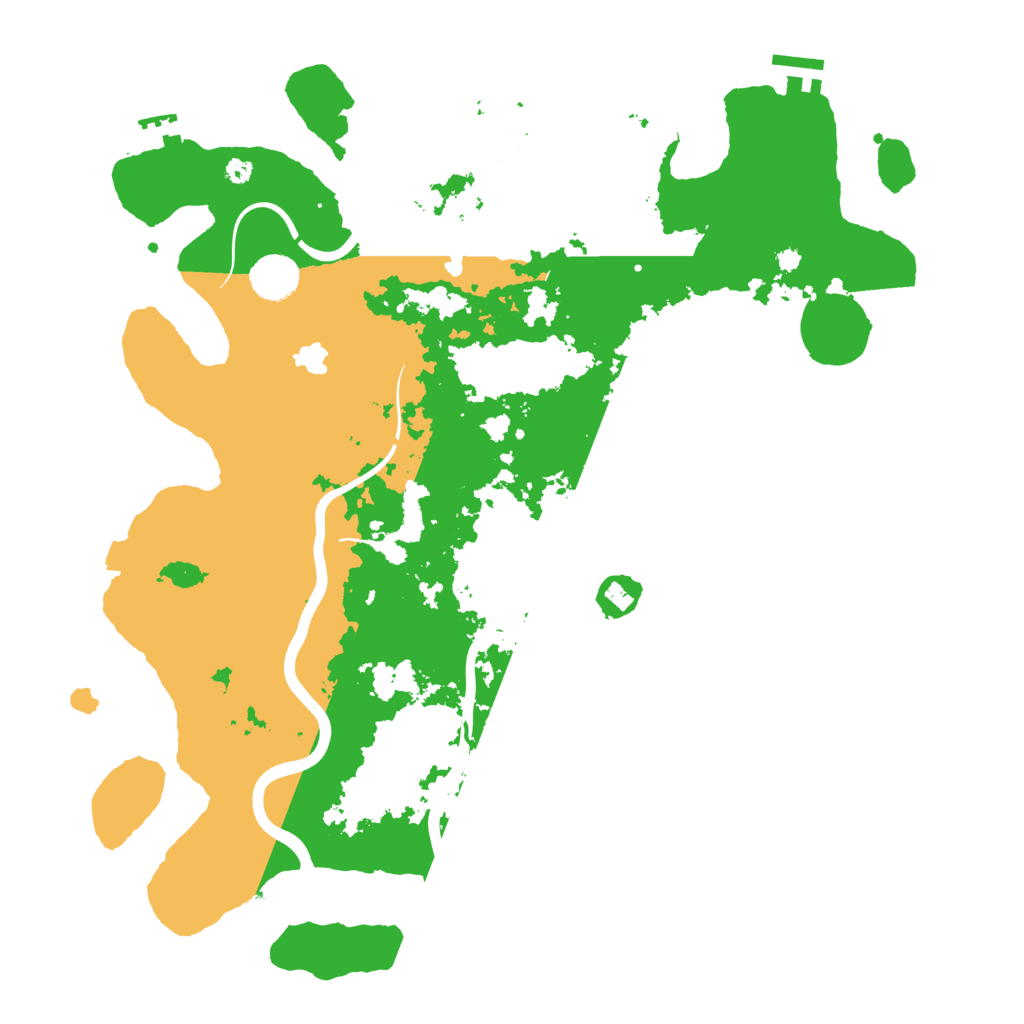 Biome Rust Map: Procedural Map, Size: 4000, Seed: 690678663