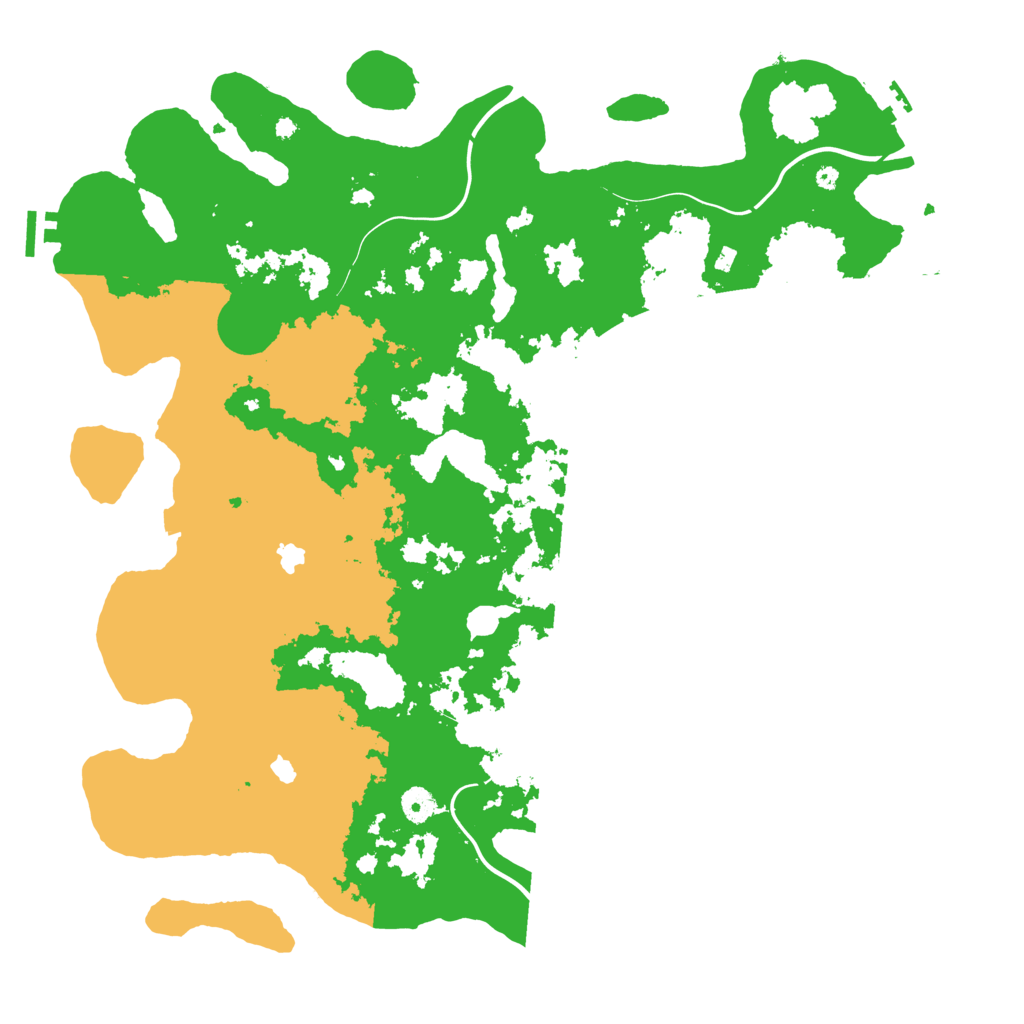 Biome Rust Map: Procedural Map, Size: 4500, Seed: 1874863298