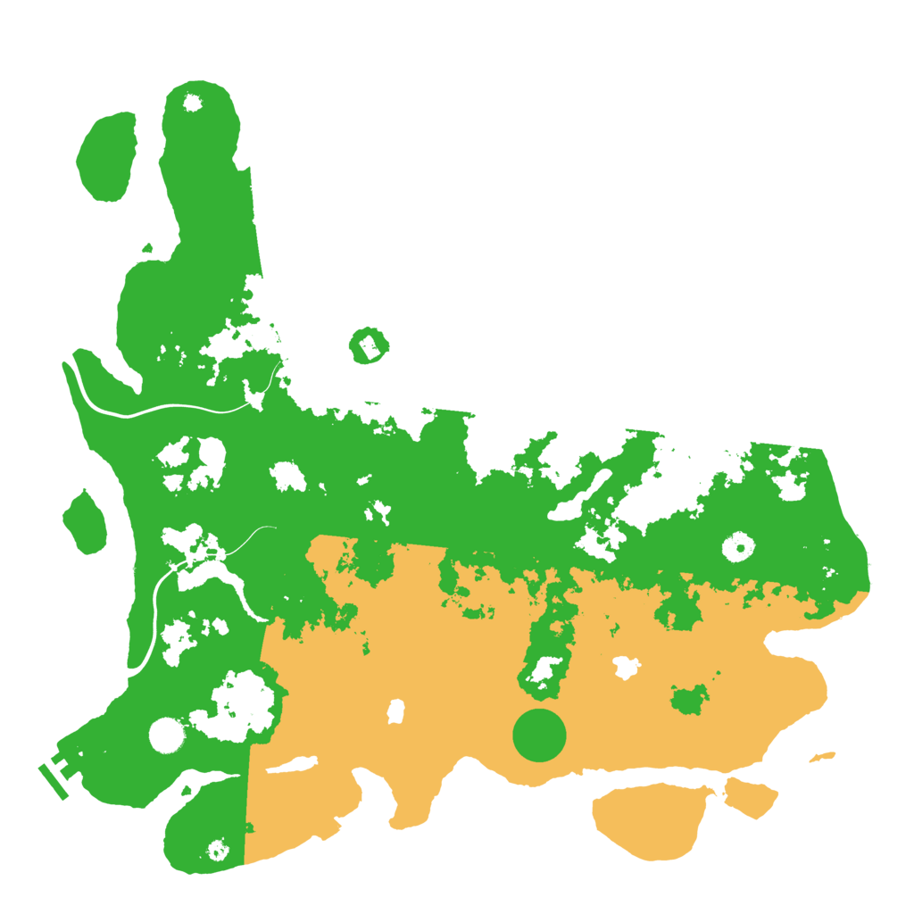 Biome Rust Map: Procedural Map, Size: 4500, Seed: 1795276304