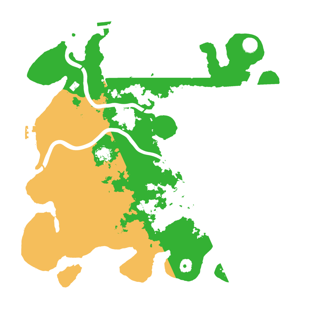 Biome Rust Map: Procedural Map, Size: 3600, Seed: 147347880