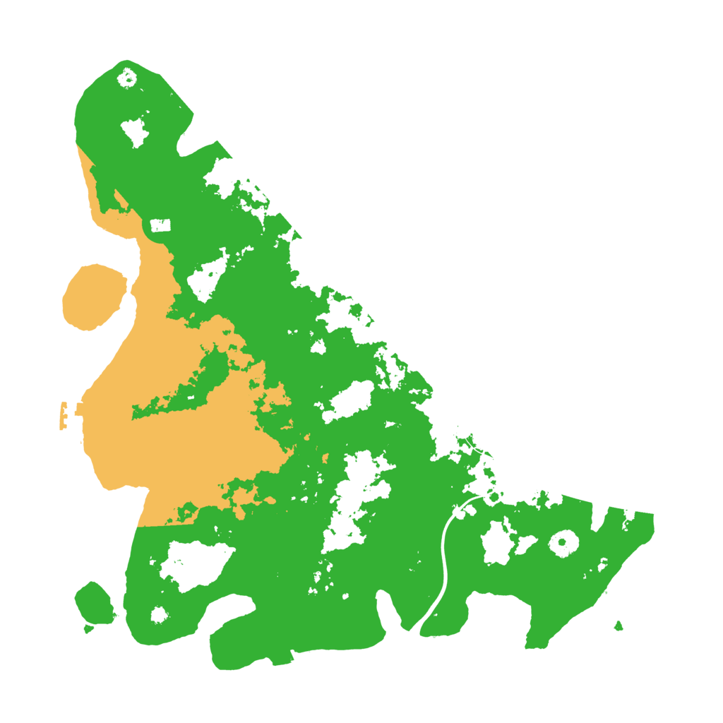 Biome Rust Map: Procedural Map, Size: 3900, Seed: 1008942209