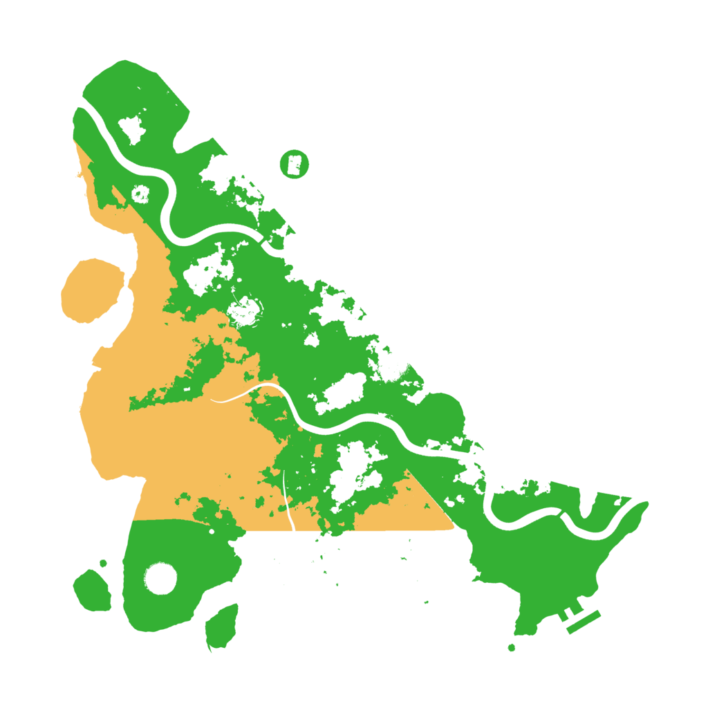 Biome Rust Map: Procedural Map, Size: 3900, Seed: 1008942209