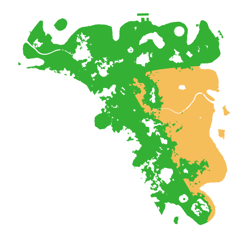 Biome Rust Map: Procedural Map, Size: 4250, Seed: 210330604