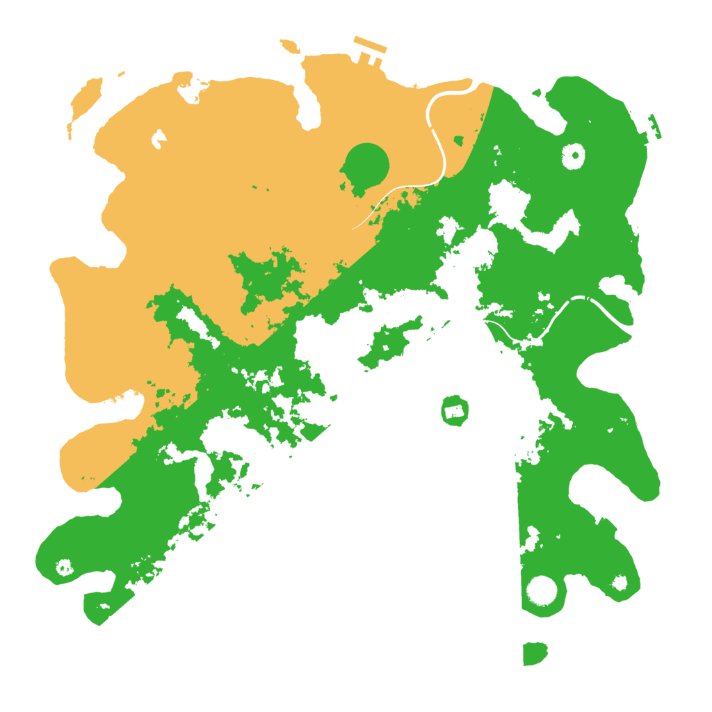 Biome Rust Map: Procedural Map, Size: 4250, Seed: 1844968925