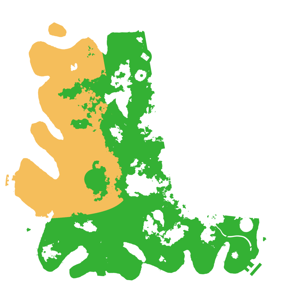 Biome Rust Map: Procedural Map, Size: 4000, Seed: 2008046779