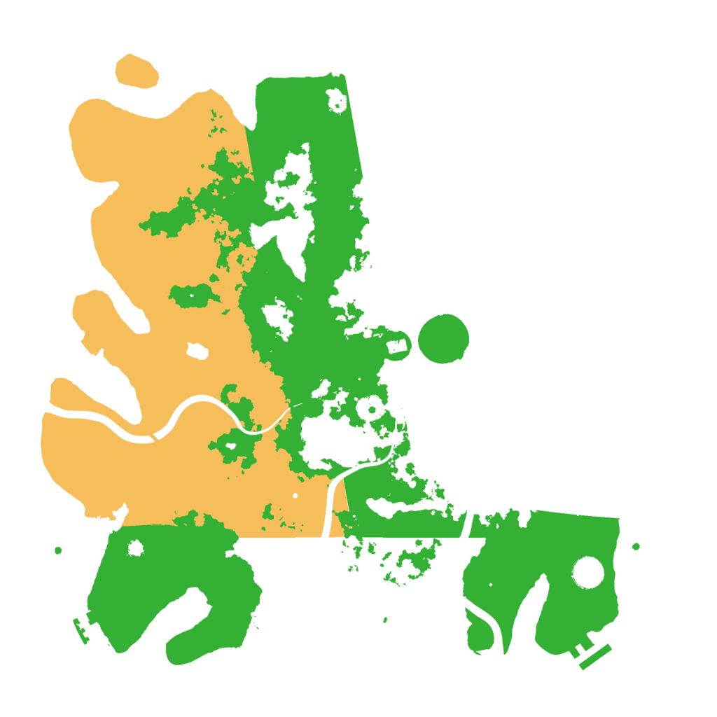 Biome Rust Map: Procedural Map, Size: 4000, Seed: 2008046779