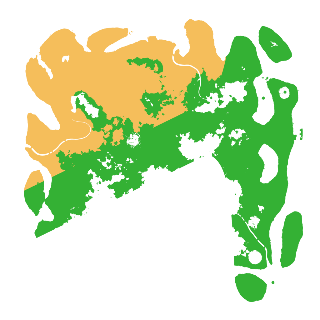 Biome Rust Map: Procedural Map, Size: 4250, Seed: 133755813