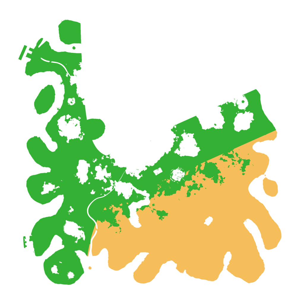 Biome Rust Map: Procedural Map, Size: 4000, Seed: 1134963748