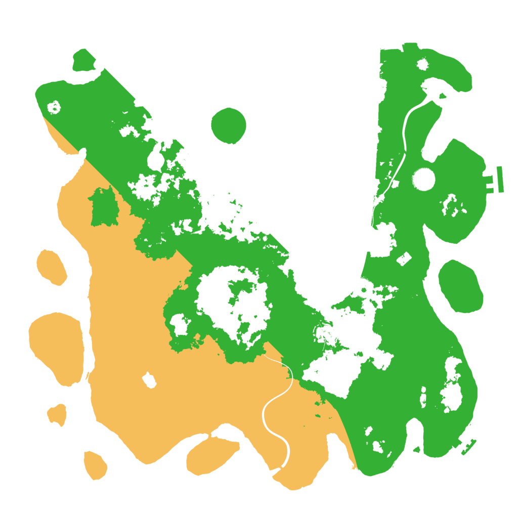 Biome Rust Map: Procedural Map, Size: 4000, Seed: 1620642036