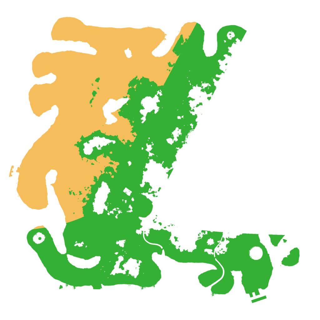 Biome Rust Map: Procedural Map, Size: 4250, Seed: 798726