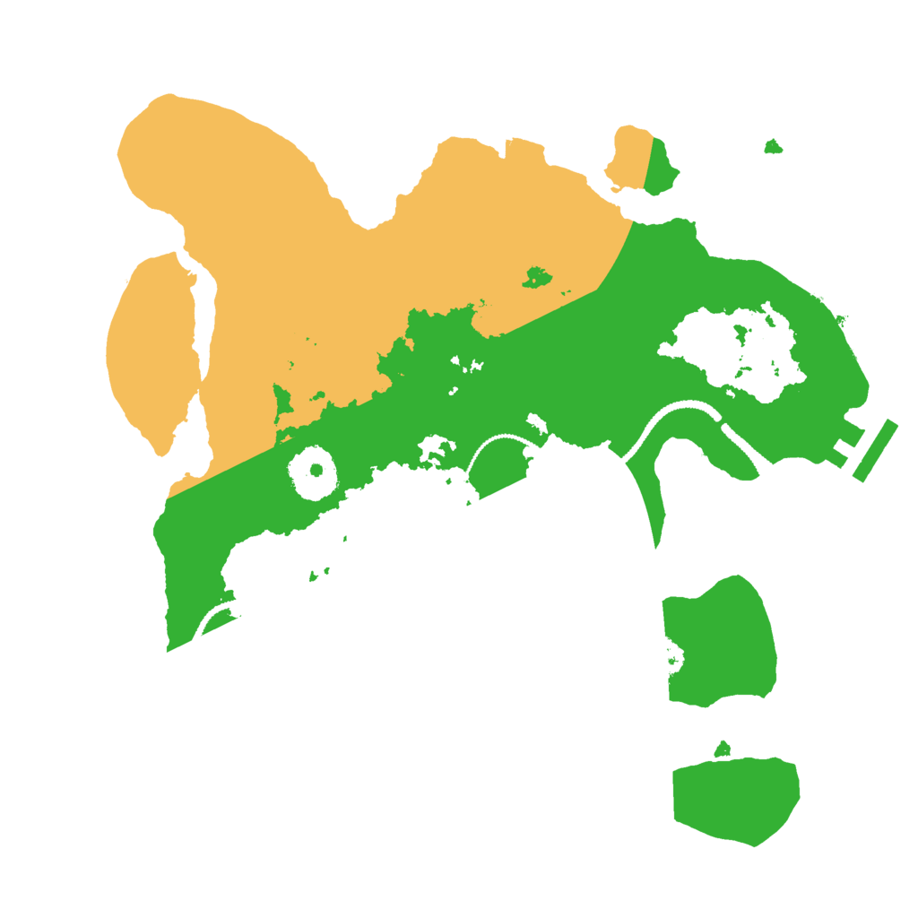 Biome Rust Map: Procedural Map, Size: 2750, Seed: 133755813