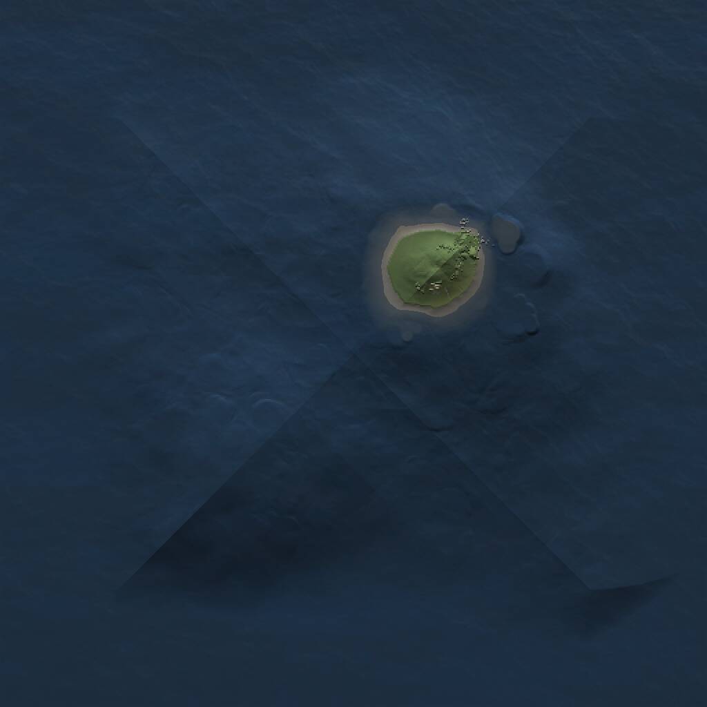 Rust Map: Procedural Map, Size: 1000, Seed: 139378745, 1 Monuments