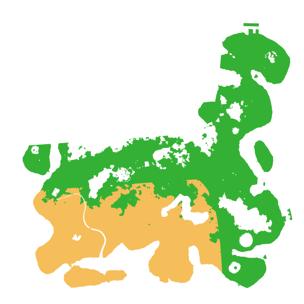 Biome Rust Map: Procedural Map, Size: 4000, Seed: 1481114996