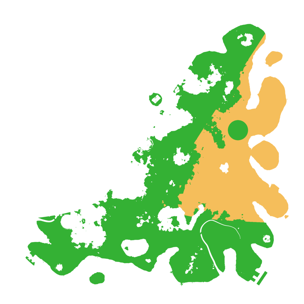 Biome Rust Map: Procedural Map, Size: 4000, Seed: 309190935