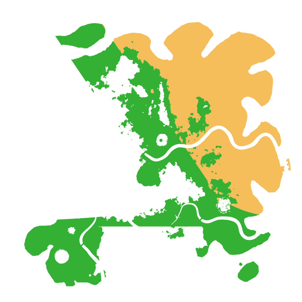 Biome Rust Map: Procedural Map, Size: 3800, Seed: 12102024