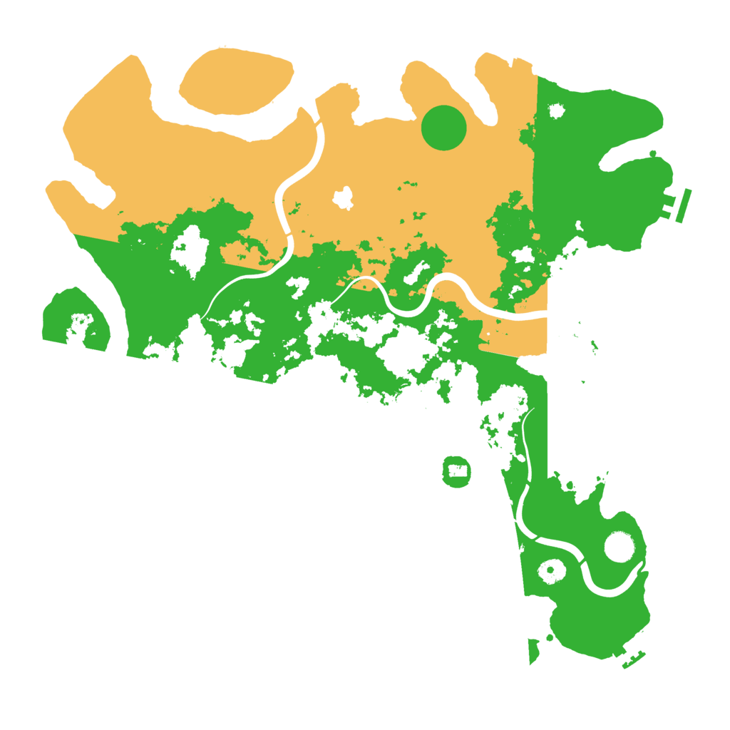 Biome Rust Map: Procedural Map, Size: 4250, Seed: 502949322
