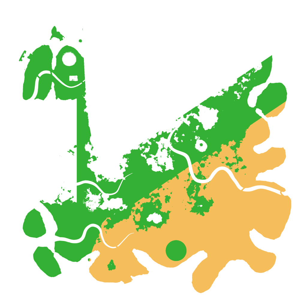 Biome Rust Map: Procedural Map, Size: 3900, Seed: 1464289845