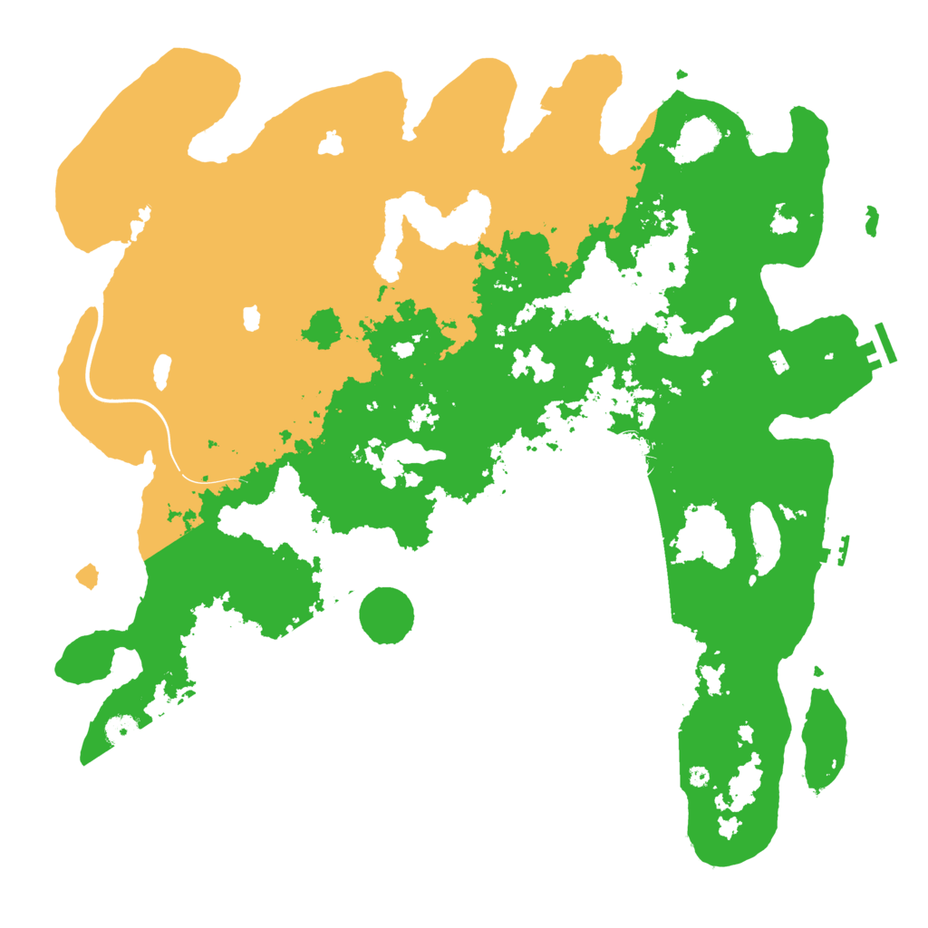 Biome Rust Map: Procedural Map, Size: 4500, Seed: 1595664061