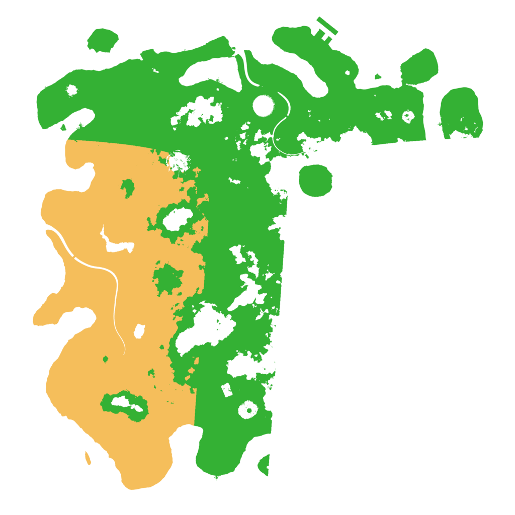 Biome Rust Map: Procedural Map, Size: 4250, Seed: 8225659