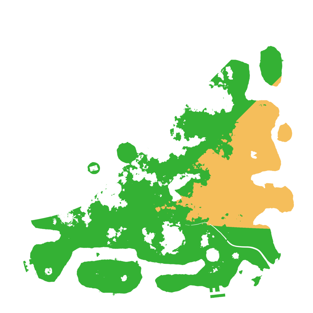 Biome Rust Map: Procedural Map, Size: 4250, Seed: 8091171