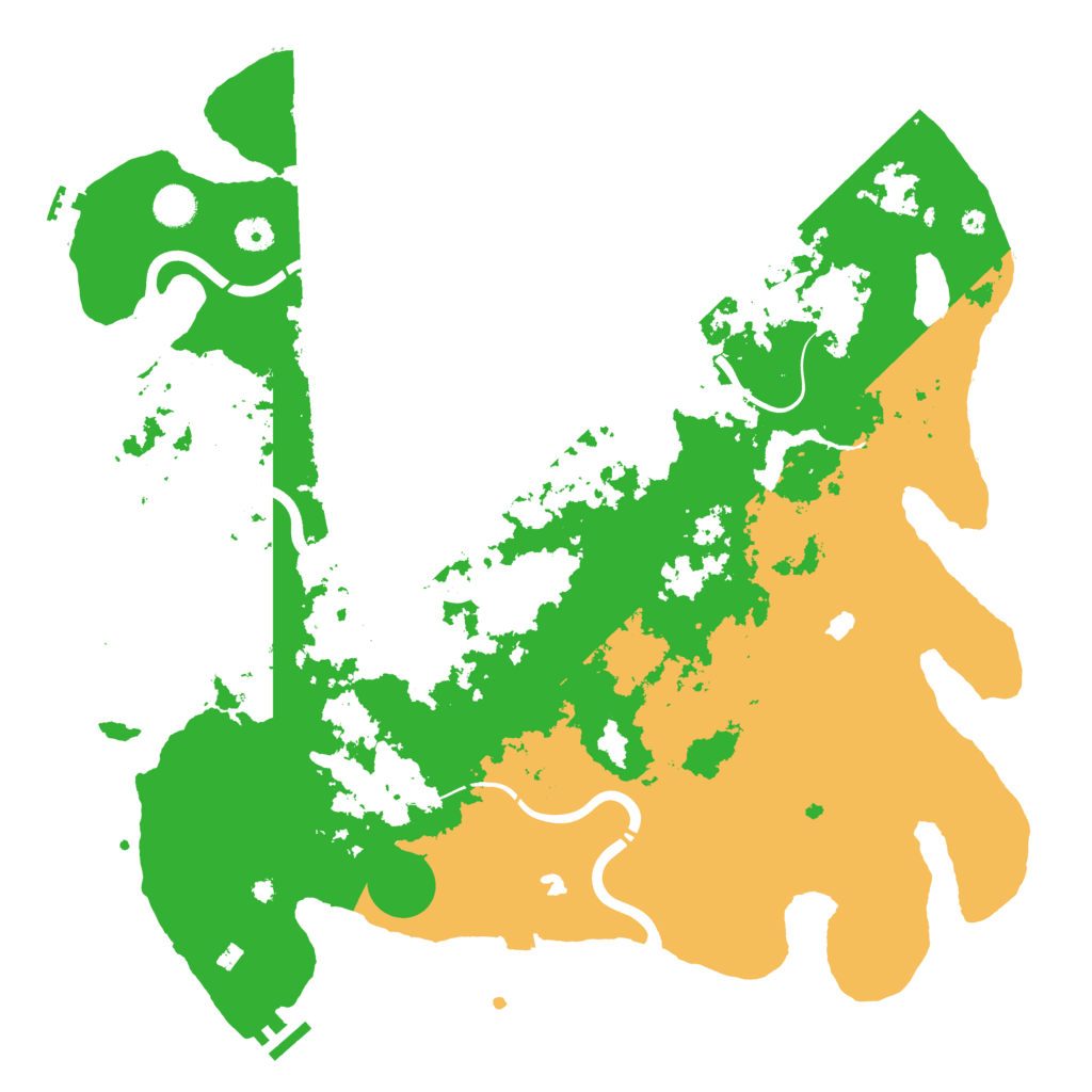Biome Rust Map: Procedural Map, Size: 4500, Seed: 786456336