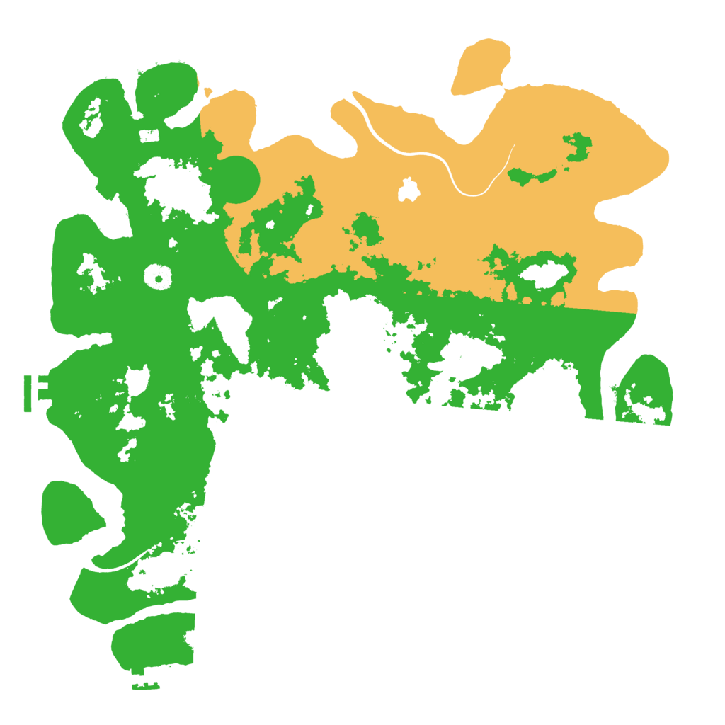 Biome Rust Map: Procedural Map, Size: 4000, Seed: 26920017