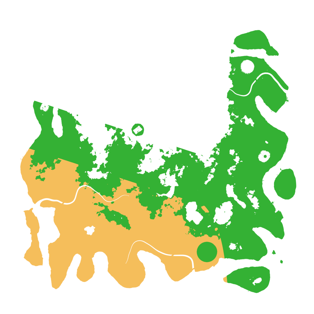 Biome Rust Map: Procedural Map, Size: 4096, Seed: 714569122