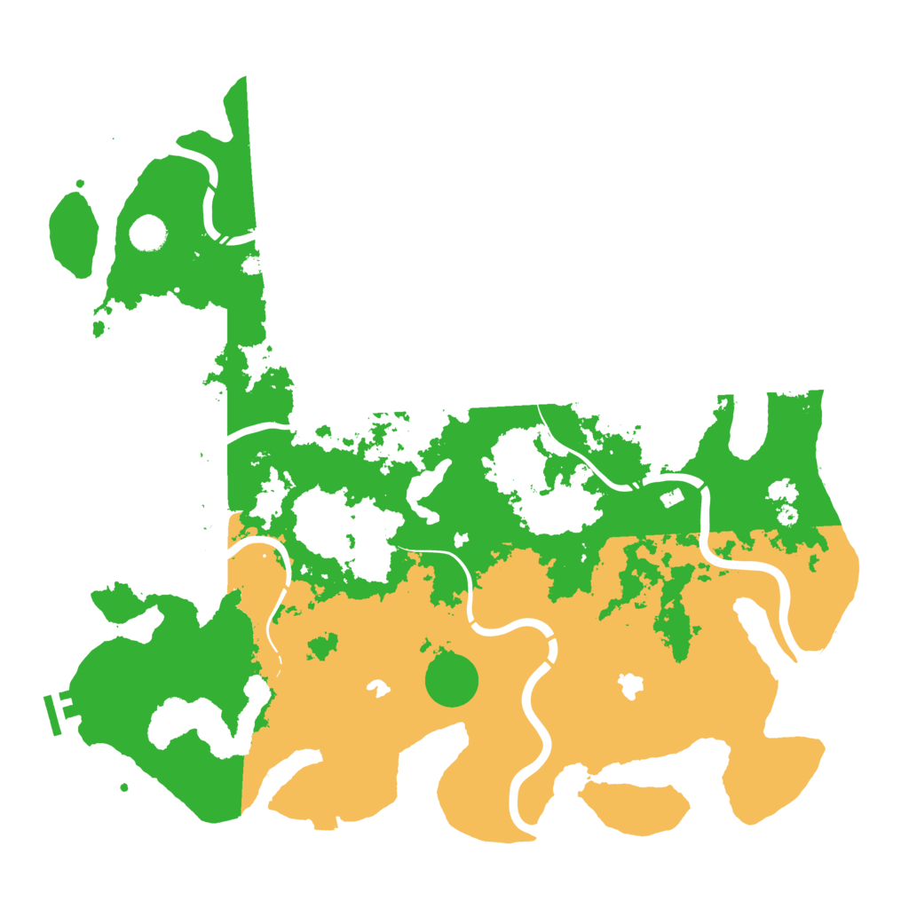 Biome Rust Map: Procedural Map, Size: 4500, Seed: 667864415