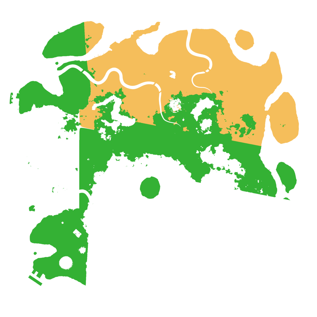 Biome Rust Map: Procedural Map, Size: 4250, Seed: 870214380