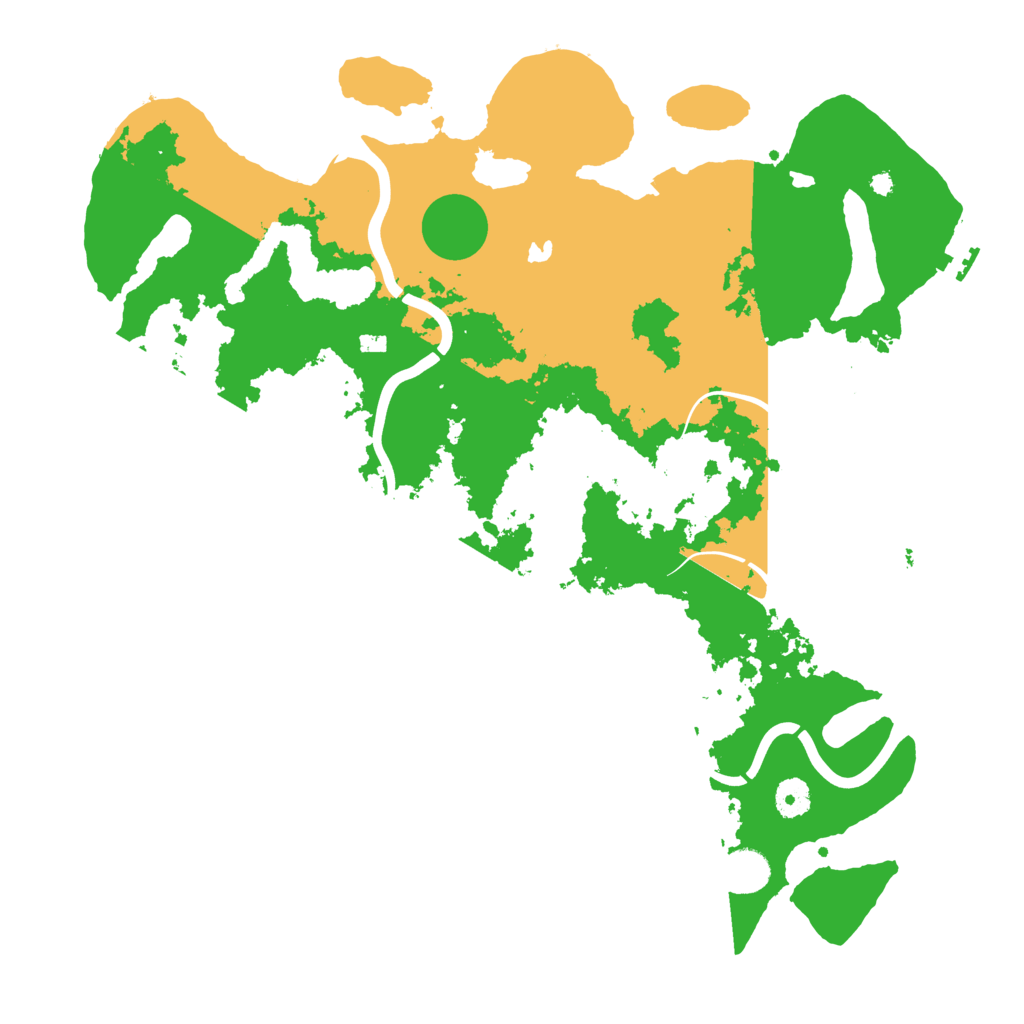 Biome Rust Map: Procedural Map, Size: 4100, Seed: 1873140602