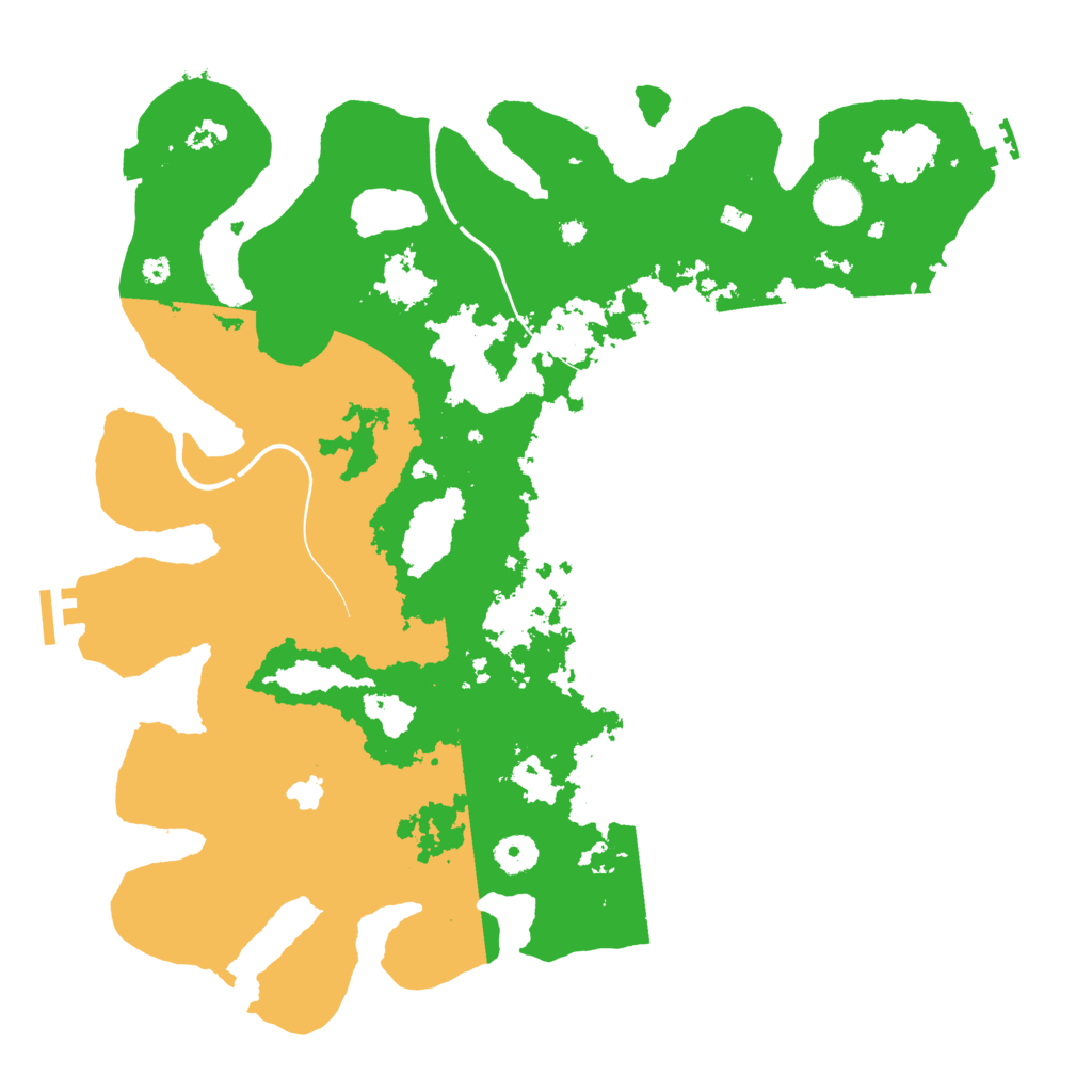 Biome Rust Map: Procedural Map, Size: 4000, Seed: 2002699066