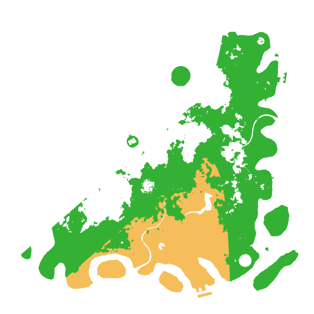 Biome Rust Map: Procedural Map, Size: 4400, Seed: 882421688