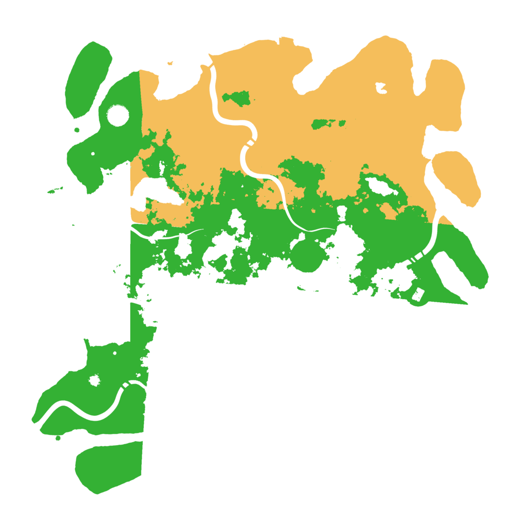 Biome Rust Map: Procedural Map, Size: 4250, Seed: 989666383