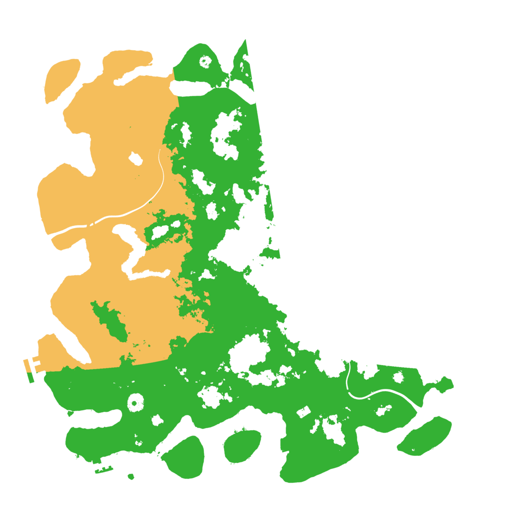 Biome Rust Map: Procedural Map, Size: 4250, Seed: 793567037