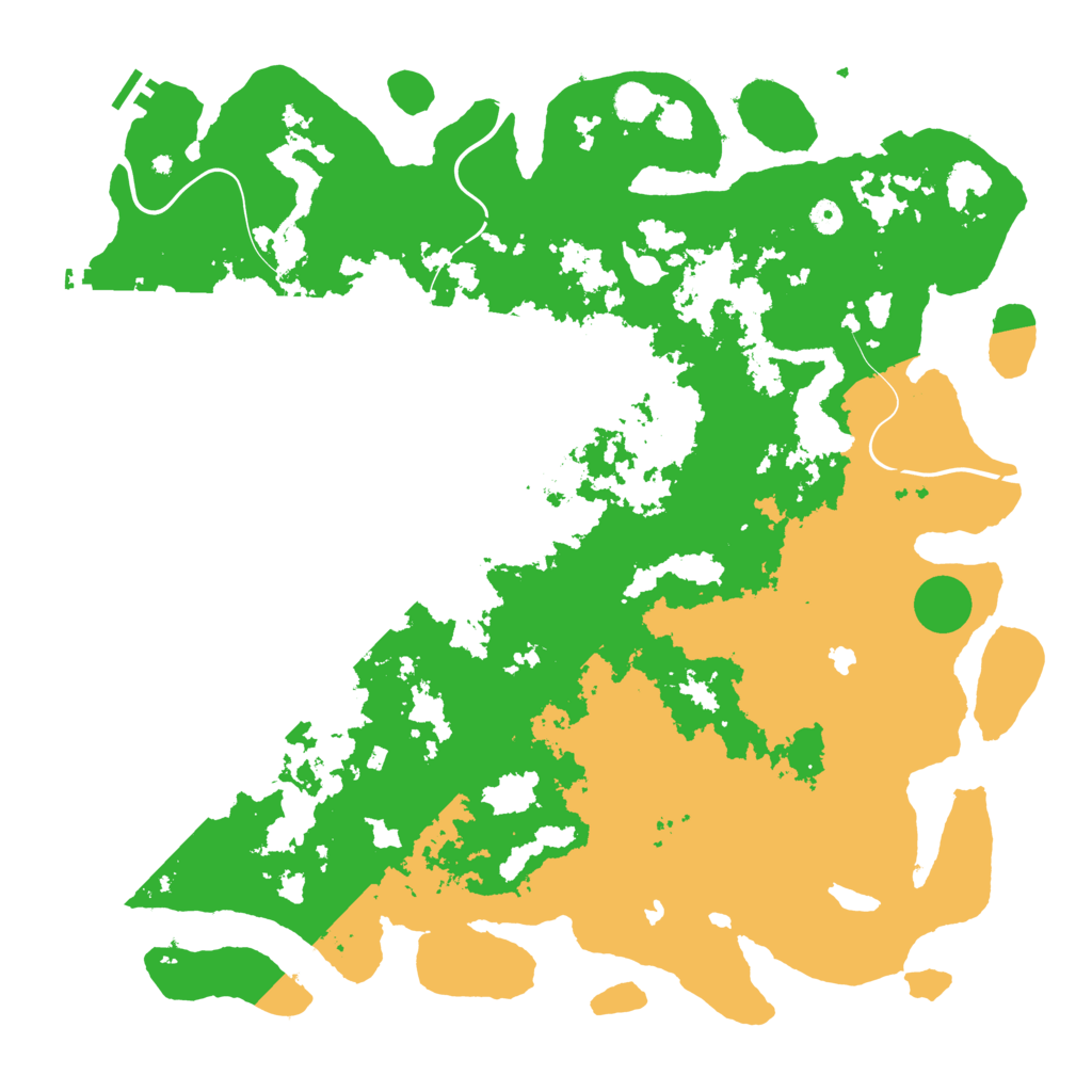 Biome Rust Map: Procedural Map, Size: 5000, Seed: 812