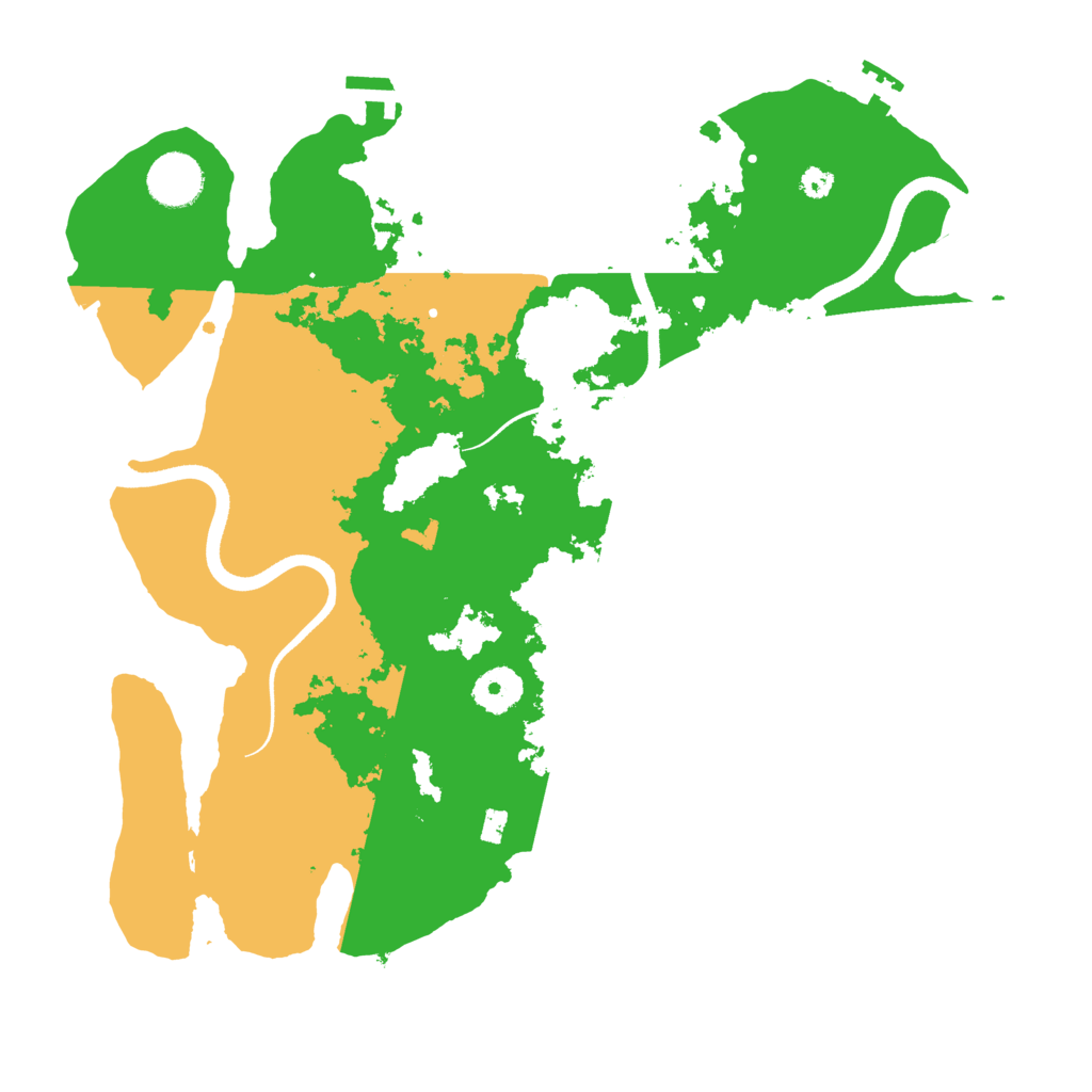 Biome Rust Map: Procedural Map, Size: 3500, Seed: 1811816709