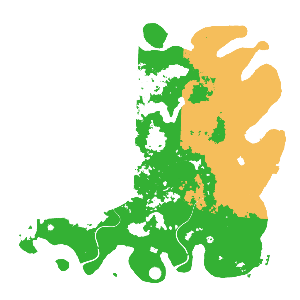 Biome Rust Map: Procedural Map, Size: 4250, Seed: 418694129