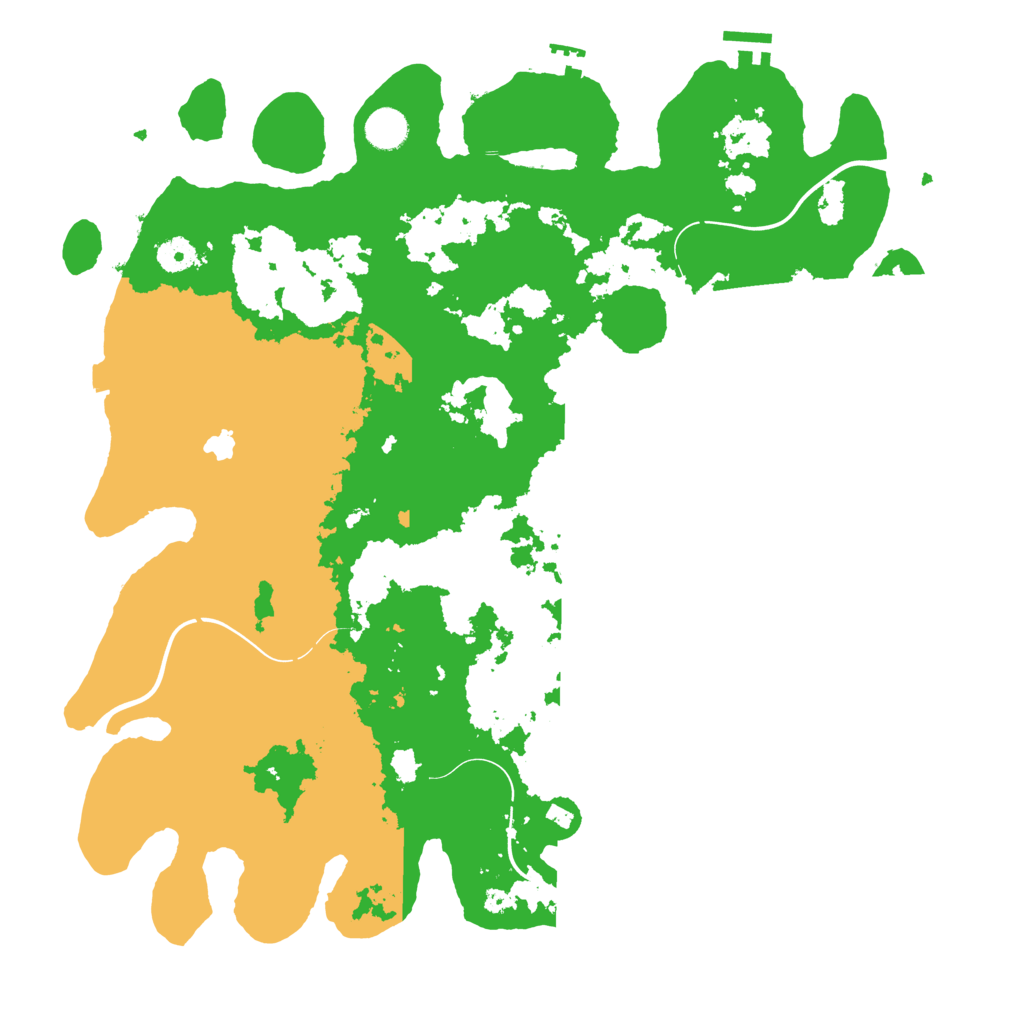 Biome Rust Map: Procedural Map, Size: 4250, Seed: 13321298