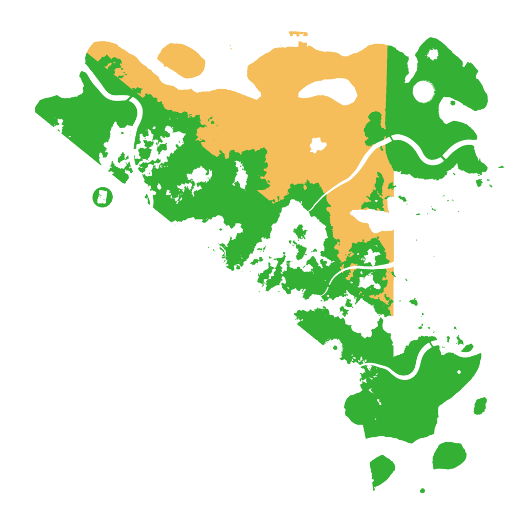 Biome Rust Map: Procedural Map, Size: 4250, Seed: 13477253