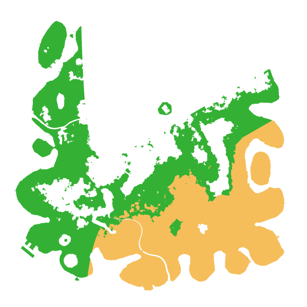 Biome Rust Map: Procedural Map, Size: 4000, Seed: 1114524