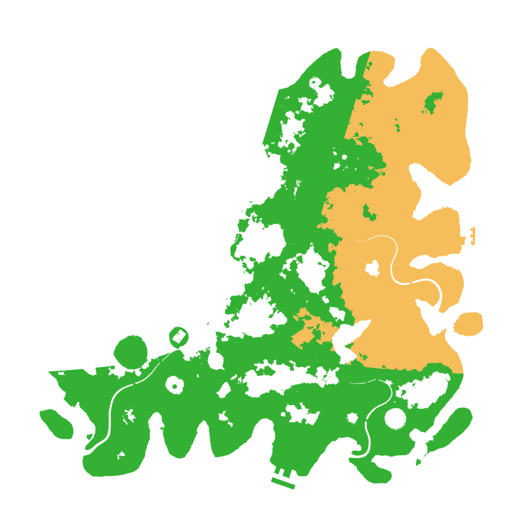 Biome Rust Map: Procedural Map, Size: 4250, Seed: 602211035