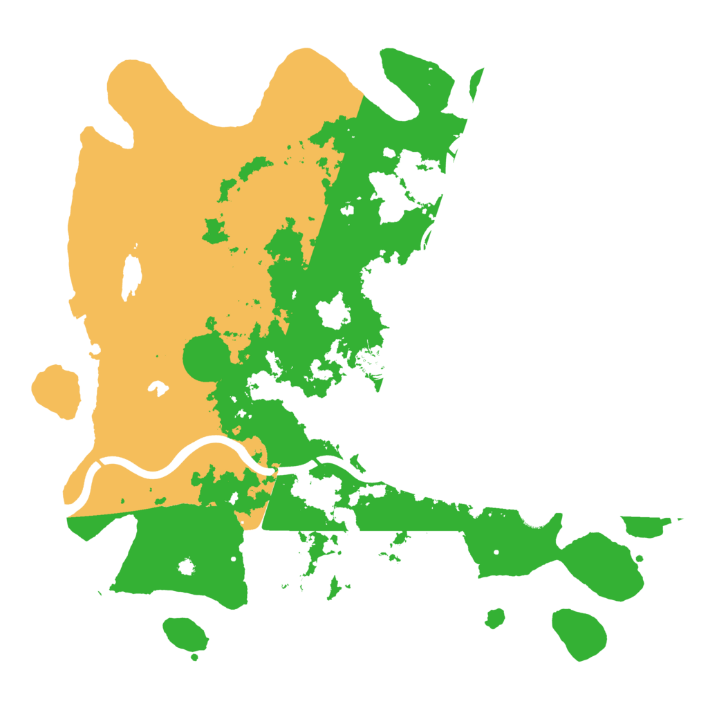 Biome Rust Map: Procedural Map, Size: 4000, Seed: 791199